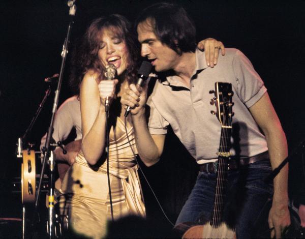 Image for event: History of James Taylor and Carly Simon