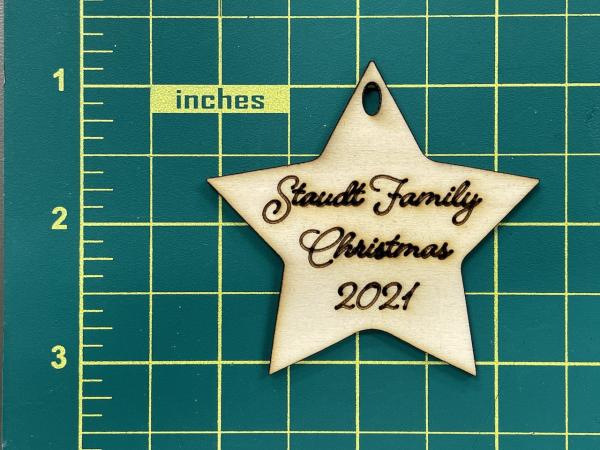 Image for event: Laser Cut Holiday Ornament