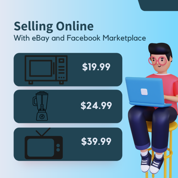 Image for event: Selling Online with eBay and Facebook Marketplace