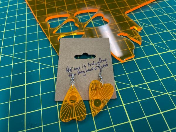 Image for event: Design and Laser-cut Your Own Earrings